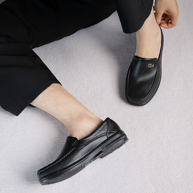 Muške vodootporne cipele za kišu s protukliznom potplatom, PVC gornji dio, plastična potplata, niski kroj