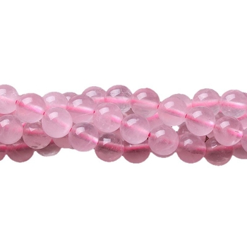 Hongchu ružičasti kvarc slobodne perle, polirane, okrugle, proljeće 2025