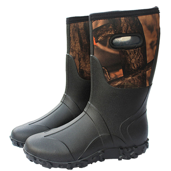 Beautiful unisex čizme za kišu s PVC vampom, do sredine potkoljenice, britanski stil