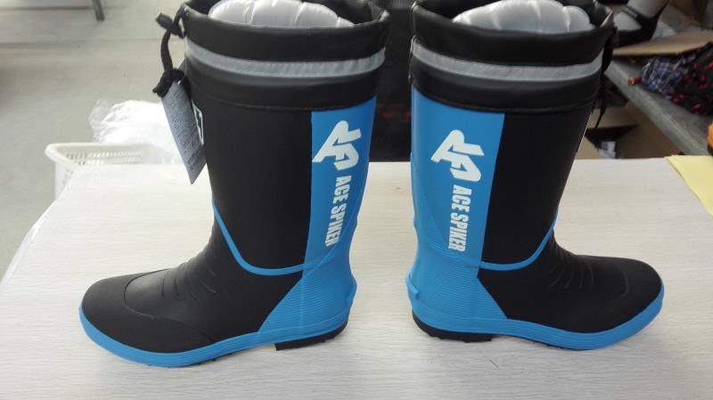 Ribarske cizme za kišu s plastičnim gornjim dijelom, visokim šivanjem, unisex