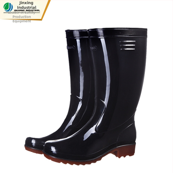 Muške dugačke kišne čizme od PVC-a, visok gornji dio, protuklizne, otporne na ulja i kiseline/alkalije, monolitna potplata