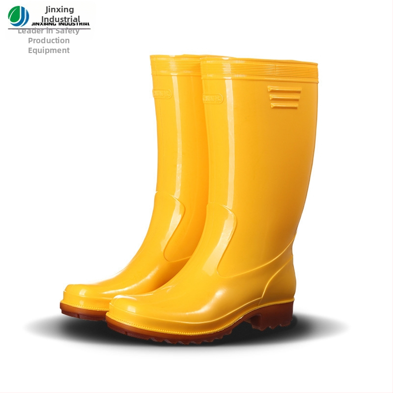 Muške dugačke kišne čizme od PVC-a, visok gornji dio, protuklizne, otporne na ulja i kiseline/alkalije, monolitna potplata