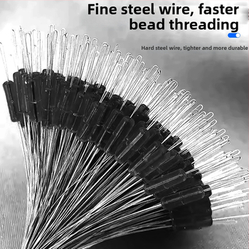 Silikoninės žvejybos karoliukai – Space bead, 100 vnt, TKD003, komplektas priedų