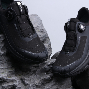 Alpinismi jalatsid, veekindlad, šokk-kaitse, keskmise kõrgusega ülaosa, Vibram Rubber tallaga