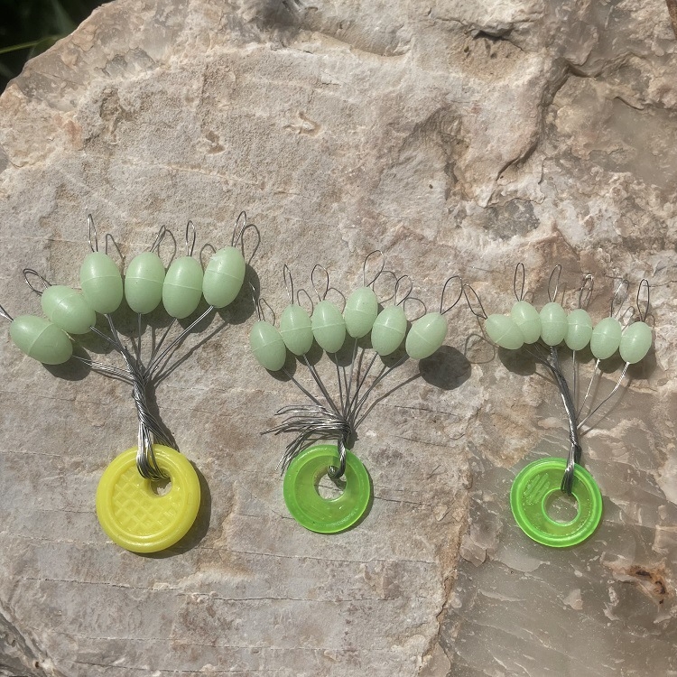 Xin Miao svjetleći zaključavajući koralj u obliku masline za morski ribolov