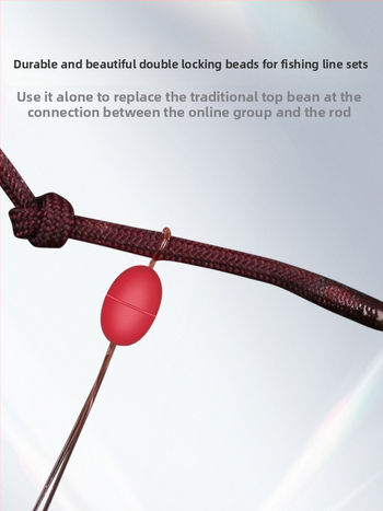 Žvejybos įranga iš silikono: silikoniniai tarpiklių karoliukai ovalios cilindrinės formos, 7+1 vnt., aukštas skaidrumas, aukštas koncentravimas