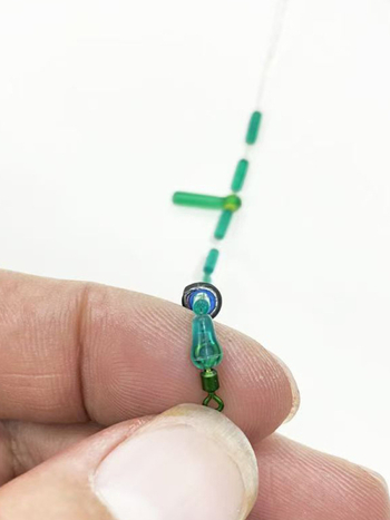 Silikonska anti-zamrljujuća perla za sportski ribolov — pozicioniranje glavne linije i učvršćivanje