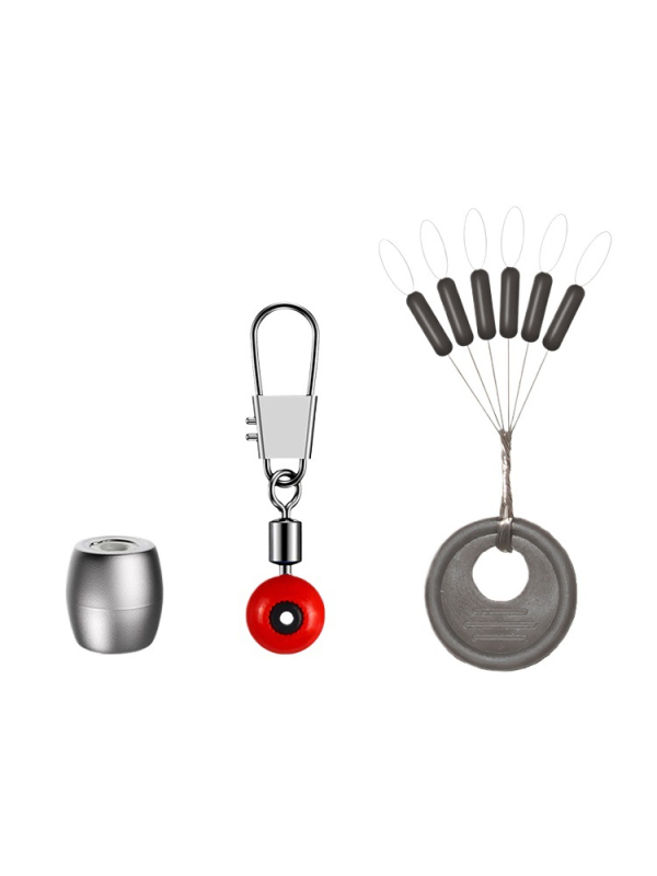 Set šupljih keramičkih utega za ribolov, 50 g, 30 kom, za bacanje štapom, anti-drift, duga dometa