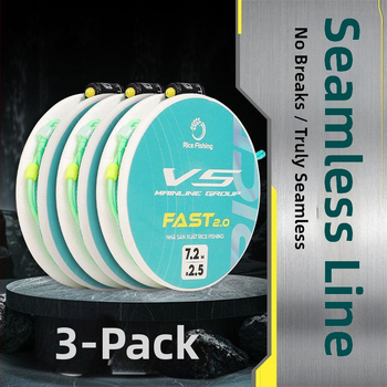 Основна линия – комплект без възли с обновена система за бързо заключване, готова за употреба риболовна линия