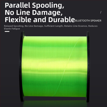 Найлонова главна линия с подлиния, 500 м, износоустойчива, супер мека, антизавъртане, риболовна линия