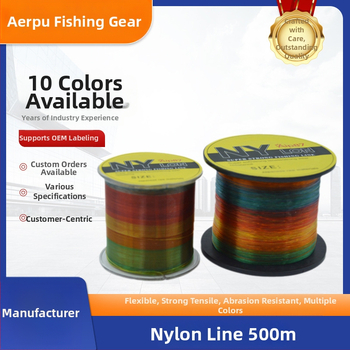 Основна риболовна линия AIP87, найлонова, супер здрава, 1 ролка