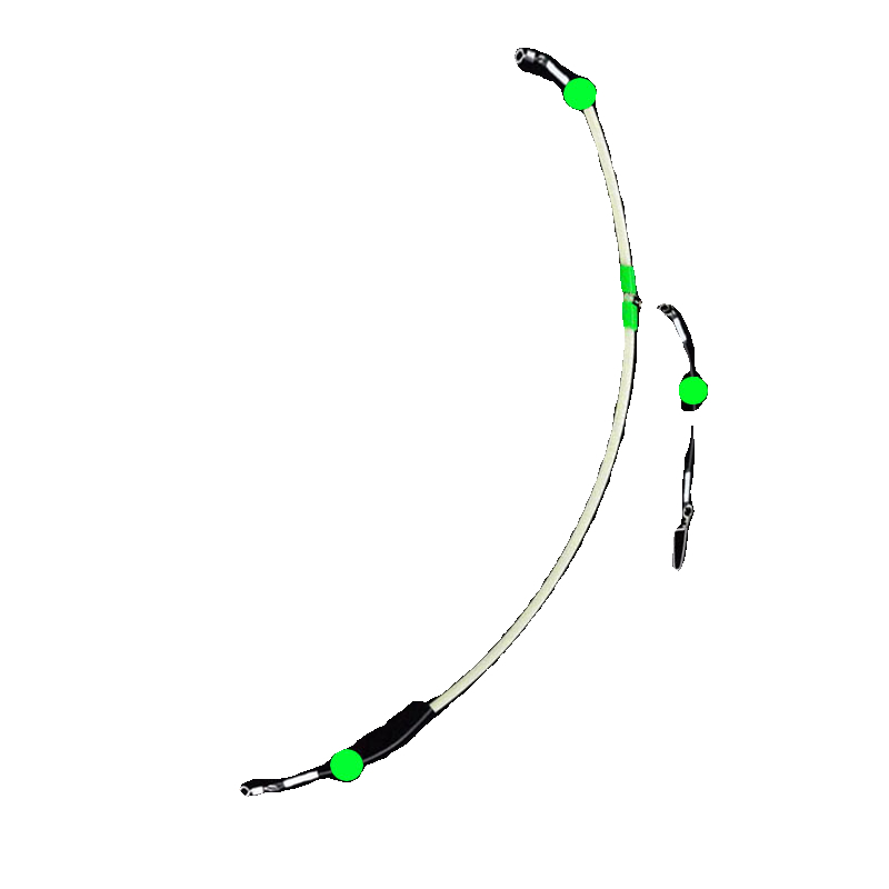 Set linije za morski ribolov sa svjetlećim učinkом za ribolov s brodom (Materijal: Drugo; Duljina: Drugo; Porijeklo: Drugo)