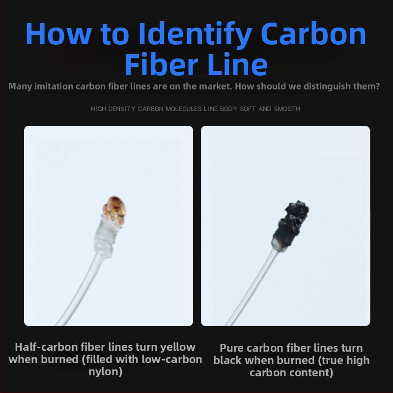 Shihe Sub-Line karbonska leader linija, nosivost 50 kg, paket 10 kom