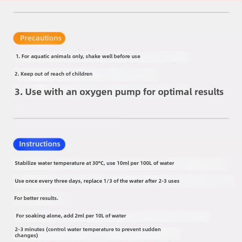 Metüleensinine lahus akvaariumi jaoks – kalade tervis, vee kvaliteedi parandamine ja desinfitseerimine, 2,5 kg