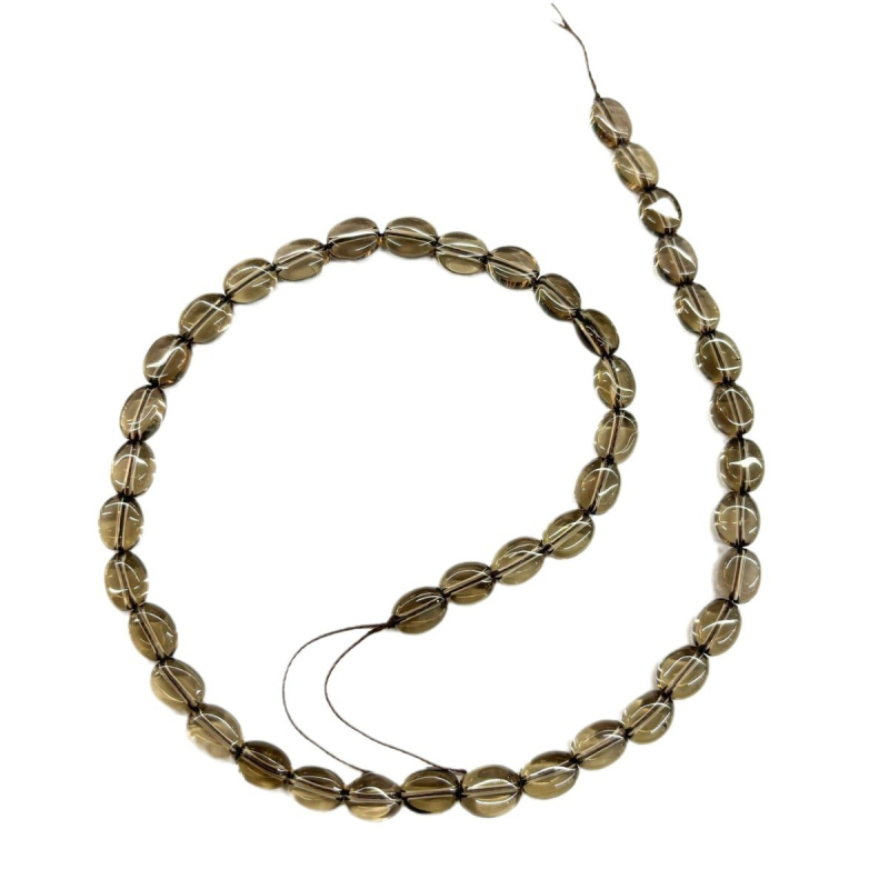 Tea crystal perle u ovalnom posebnom obliku za DIY narukvicu i ogrlicu; polirani kristal; tip kristala: tea crystal; uzorak: poluproizvod dugačak lanac; stil: visoka klasa