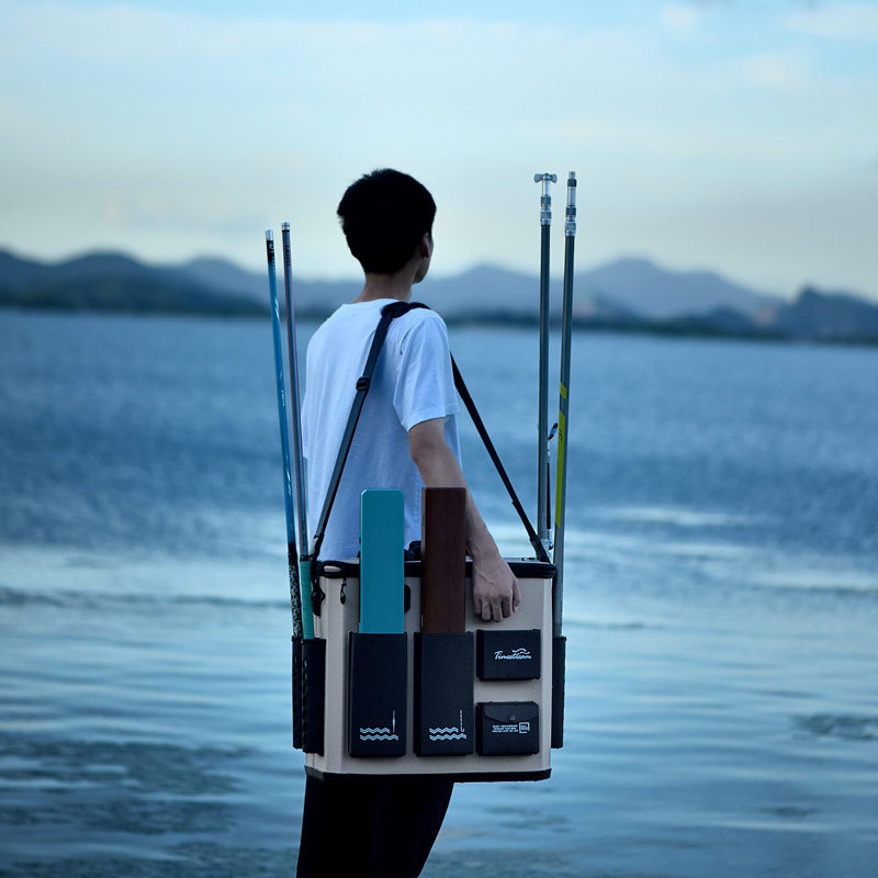 Daugiafunkcinis storintas žvejybos kibiras, didelė talpa, nešiojamas gyvų žuvų kibiras su žvejybos įranga (Medžiaga: Kita; Bruto svoris: Kita; Produkto kodas: Hytsrutrwexusq)