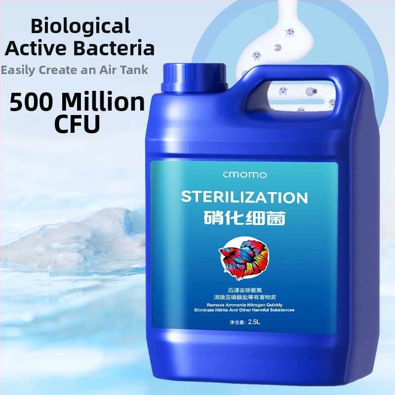 Nitrifitseerivate bakterite lahus dekoratiivkaladele akvaariumis — veepuhastusvahend, stabilisaator, bakterite kultuur