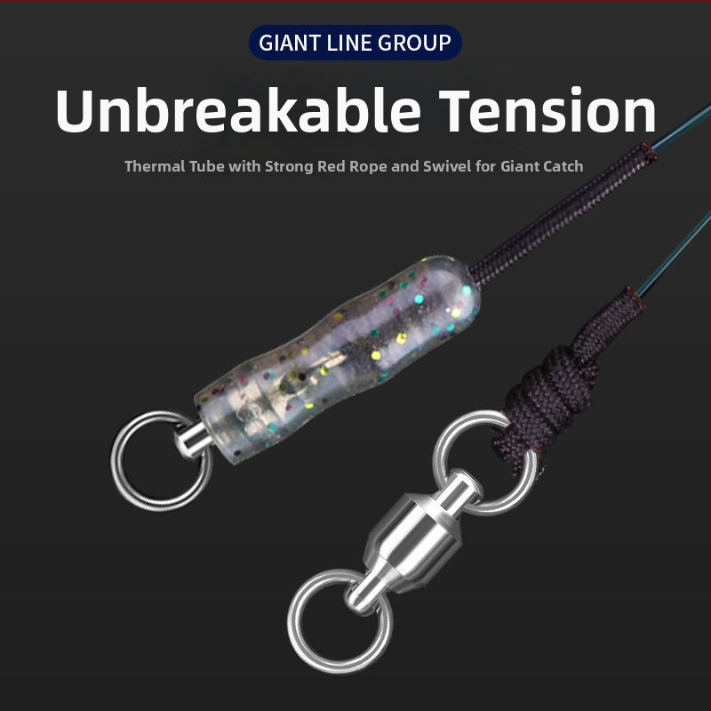 Nylon glavna linija set s dvostrukim udicama za slatkovodni ribolov