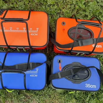 Kutija za ribolov za žive ribe, sklopiva EVA, debeli materijal, s integriranim kalupom (Brand: Beauty fish; Materijal: EVA)