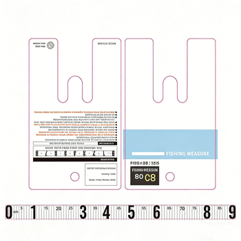 PVC matirani ribolovni mjerni alat, vodootporan i otporan na habanje — Brand Huasheng • Materijal PVC