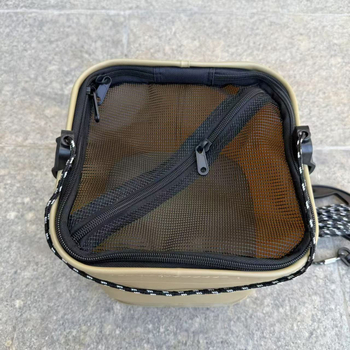 EVA žvejybos kibiras – nešiojamas, sulankstomos, lauko naudojimui, gyvoms žuvims dėžutė