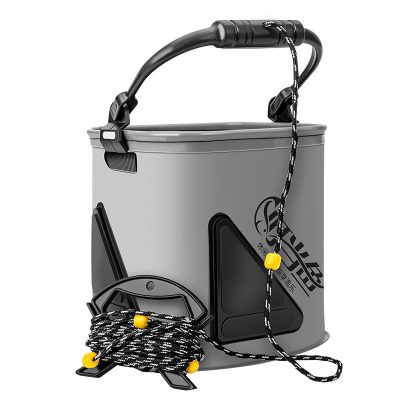 Sklopiva EVA kanta za ribolov s poklopcem – ojačana i prijenosna