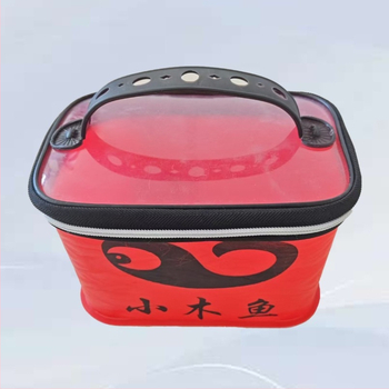 Sulankstomas EVA kibiras žvejybai ir gyvų žuvų laikymui