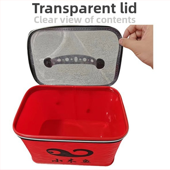 Saliekams EVA spainis zvejai un dzīvo zivju uzglabāšanai