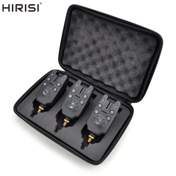 HIRISI elektronički alarm za zagriz za karp ribolov, visoka osjetljivost, noćni ribolov – set