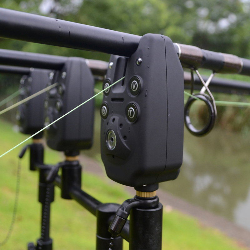 HIRISI elektronički alarm za zagriz za karp ribolov, visoka osjetljivost, noćni ribolov – set