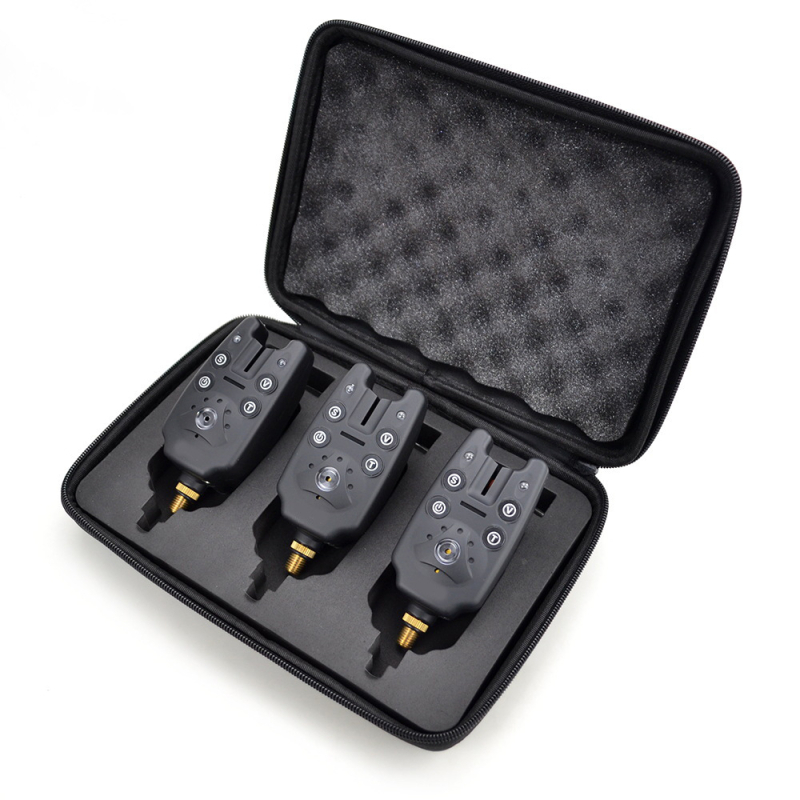 HIRISI elektronički alarm za zagriz za karp ribolov, visoka osjetljivost, noćni ribolov – set