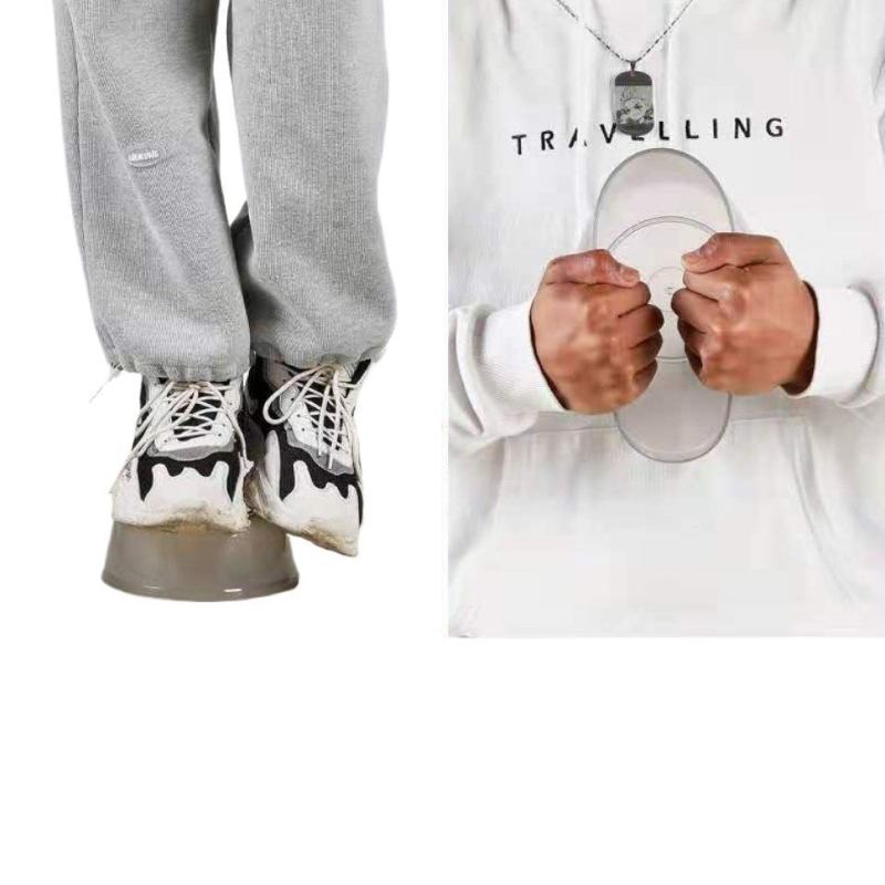 Plastični trodijelni set posuda za mamce, sklopiva posuda za mamac i posuda za ribu