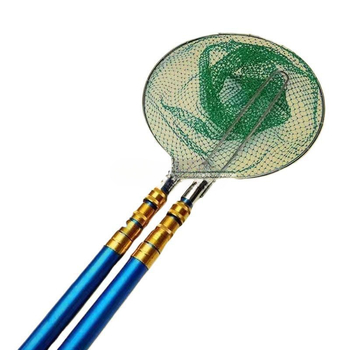 Teleskopski ribolovni set s mrežom od staklenih vlakana