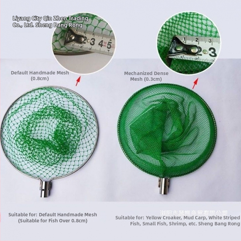 Teleskopisks makšķerēšanas komplekts ar tīklu no stiklašķiedras