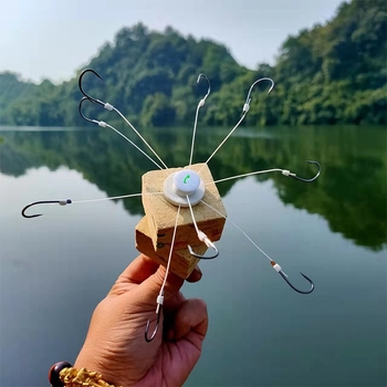 Eksplozivni set kuki za morski ribolov, dugi domet bacanja – višestruki, 100 komada, pogodno za velike ribe