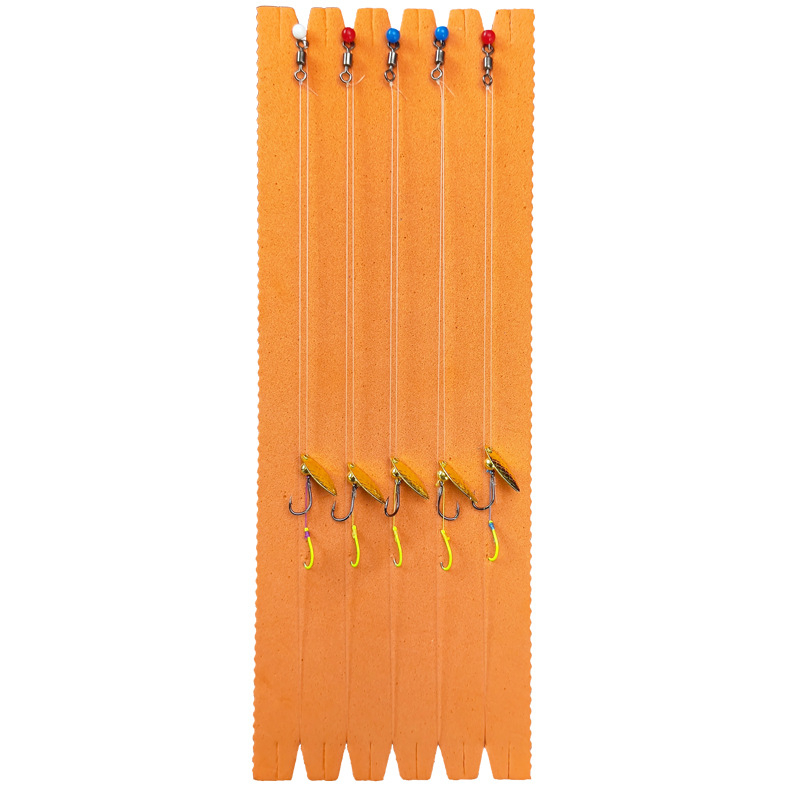 Set udica za ribolov s dvostrukom udicom i blistavim mamcima