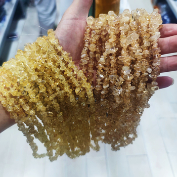 Labave perle od citrina, polirane, podrijetlo Kina, Qinpei Jewelry