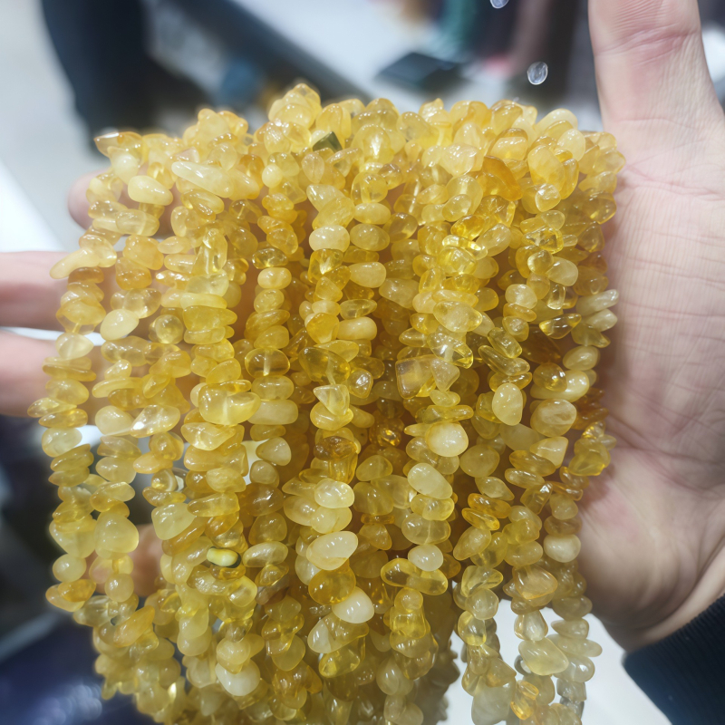 Labave perle od citrina, polirane, podrijetlo Kina, Qinpei Jewelry