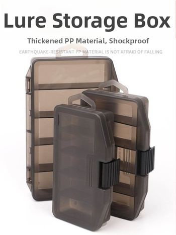 Penkių skyrių žvejybos įrangos ir masalų laikymo dėžė, PVC, Record Work