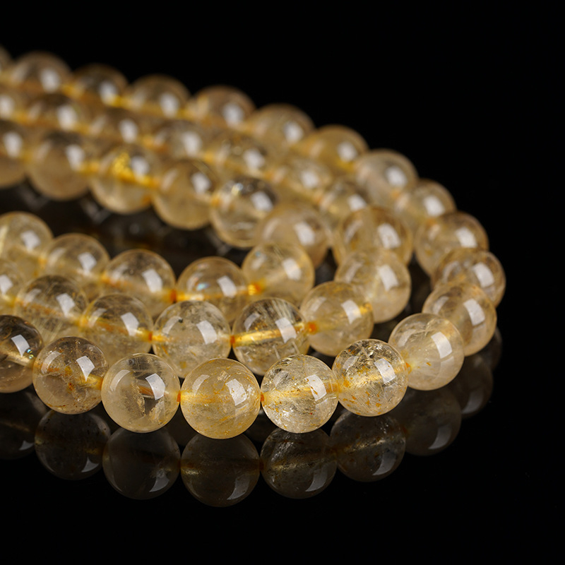 Slobodne perle – materijal: kristal kose; obrad: brušenje i poliranje; šifra proizvoda: Crystal long chain; uzorak: kružni