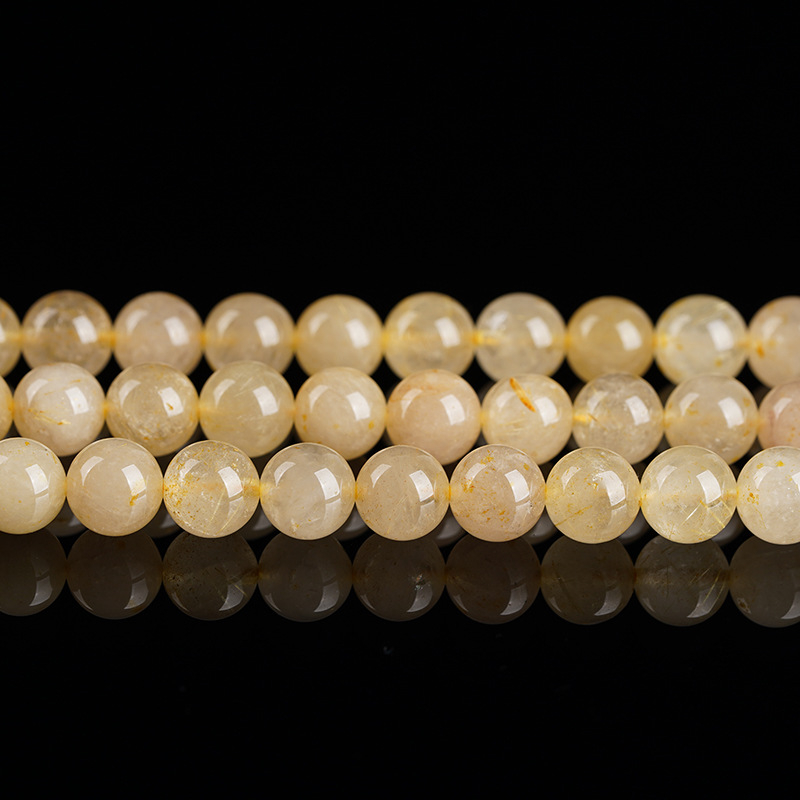 Slobodne perle – materijal: kristal kose; obrad: brušenje i poliranje; šifra proizvoda: Crystal long chain; uzorak: kružni