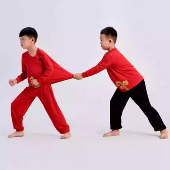 Tai Chi uniforma za djecu, unisex, pamukasto-poliesterska smjesa tkanine