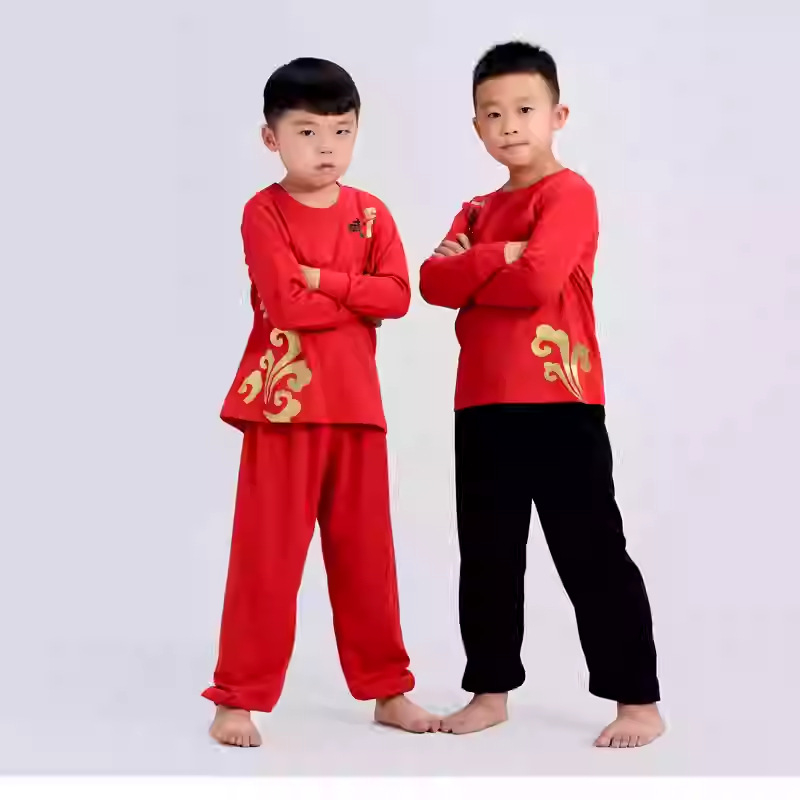 Tai Chi uniforma za djecu, unisex, pamukasto-poliesterska smjesa tkanine