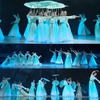 Chi duoduo folklorni kostim za ples, ženski, poliester tkanina, glavna tkanina: poliester vlakna