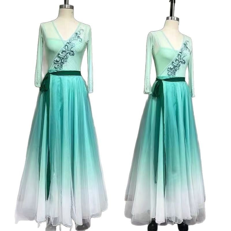 Chi duoduo folklorni kostim za ples, ženski, poliester tkanina, glavna tkanina: poliester vlakna