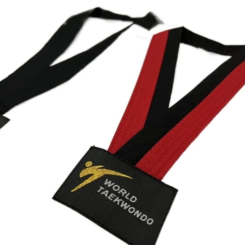 Taekwondo treniņkomplekts ar garām piedurknēm, elpojošs Lycra audums ar vinilona šķiedru, bērniem un pieaugušajiem