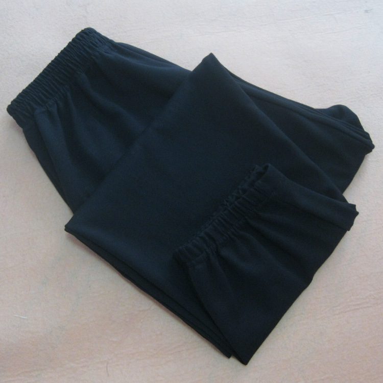 Djeca Tai Chi hlače - elastične mješavine pamuka, lantern stil, za vježbanje borilačkih vještina (pamuk 59,63% / najlon 40,37%)