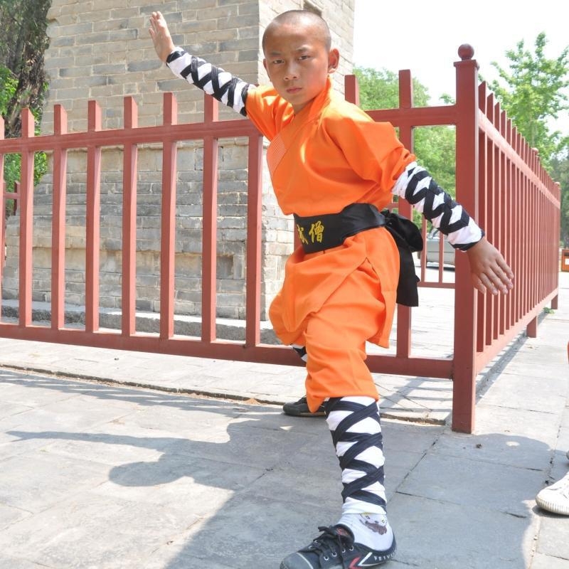 Dječji Shaolin Wushu odijelo, unisex, saten tkanina (75% poliester), podstava Polyester (85%), jednopojasni uzorak, za nastupe i treniranje Wushu