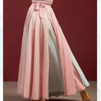 Yunjiao Rose etnička kineska plesna suknja za žene, Tencel tkanina, 95%+ udio