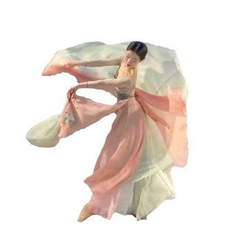 Yunjiao Rose etnička kineska plesna suknja za žene, Tencel tkanina, 95%+ udio